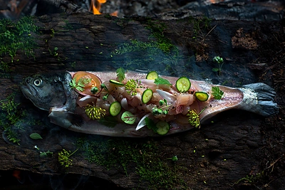 34 kartas: skautiška vakarienė