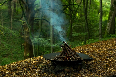 34 kartas: skautiška vakarienė