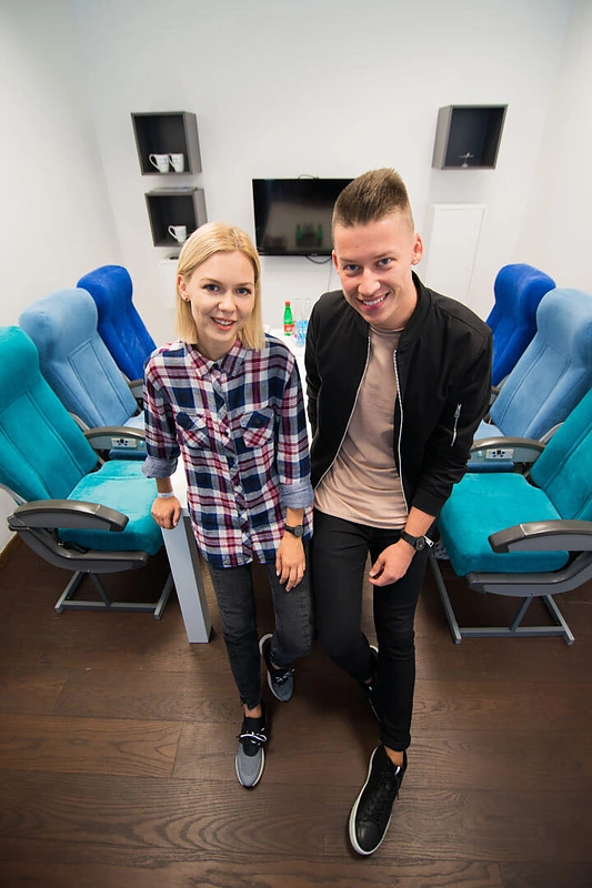 Monika Linkytė ir Rimvydas Širvisnkas-Makalius