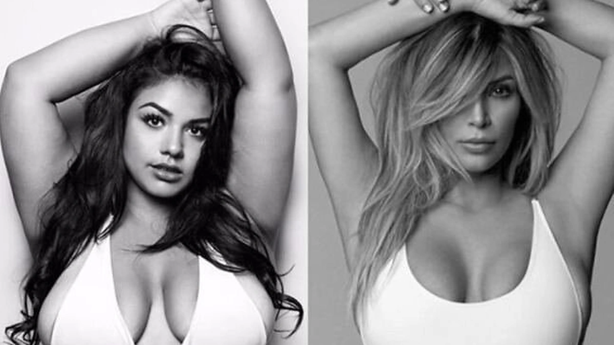 Diana Sirokai ir Kim Kardashian