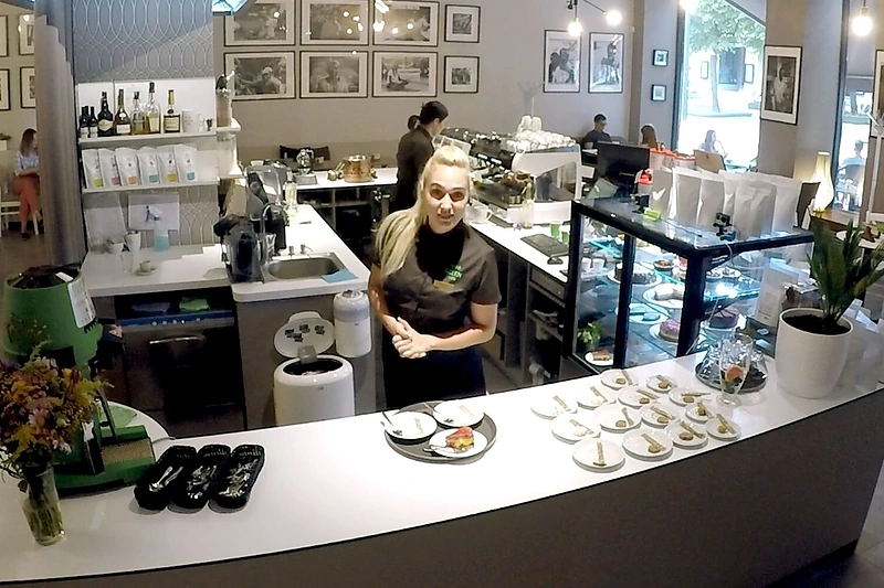Indrė Stonkuvienė dirbo barista