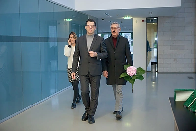 Eugenijus Skerstonas ir Vytenis Pauliukaitis,