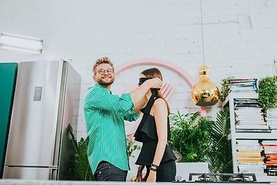 Alfas Ivanauskas ir Gabrielė Martirosianaitė