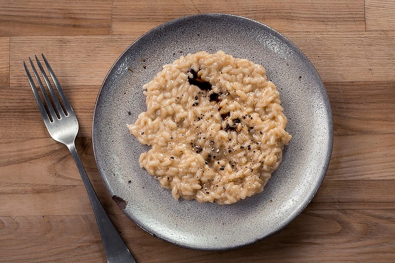 Rizotas (daugiaryžis) su balzaminiu actu