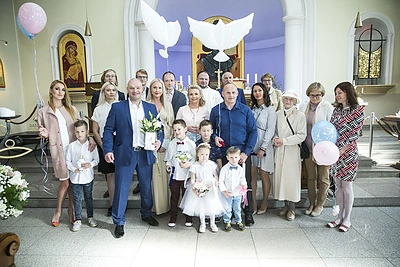 Sunkiaatletis Ramūnas Vyšniauskas pakrikštijo abu savo vaikus