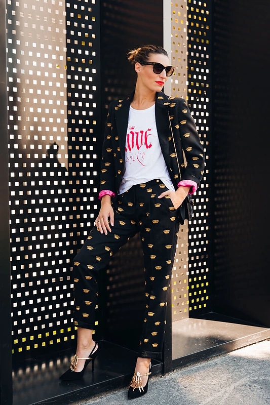 Milano mados savaitės gatvės stilius