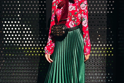 Milano mados savaitės gatvės stilius