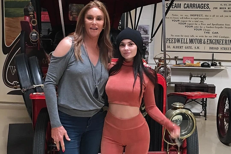 Caitlyn Jenner su dukra Kylie Jenner