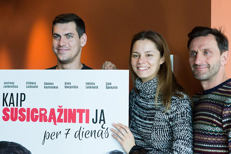 Pristatyta A. Žiurausko romantinė komedija „Kaip susigrąžinti ją per 7 dienas“