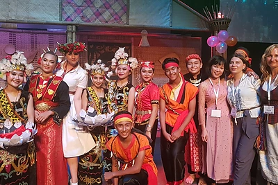 Dovilė Žiaukienė - taikos renginyje Malaizijoje