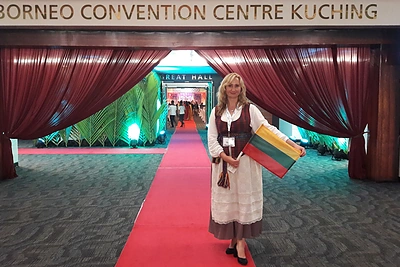 Dovilė Žiaukienė - taikos renginyje Malaizijoje