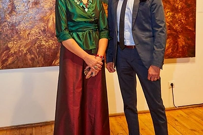 Sigito Staniūno parodos akimirkos
