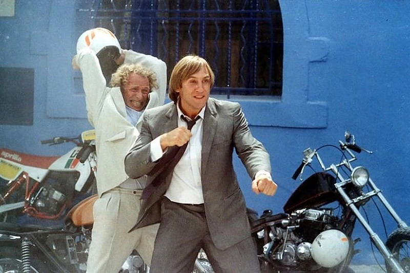 Pierre'as Richard'as ir Gerard'as Depardieu filme "Tėtušiai"