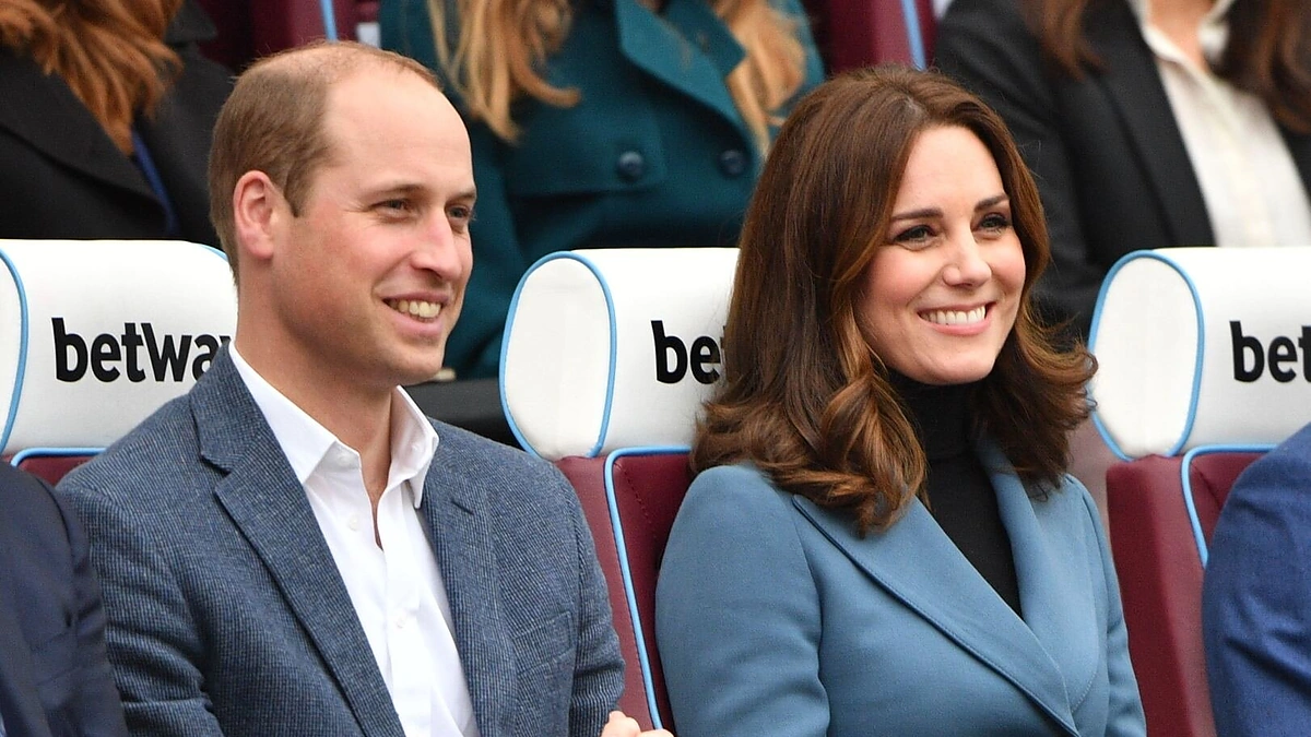 Princas Williamas ir Kembridžo hercogienė Catherine