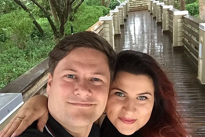 Merūno ir Erikos Vitulskių viešnagė JAV / Asmeninio albumo nuotr.