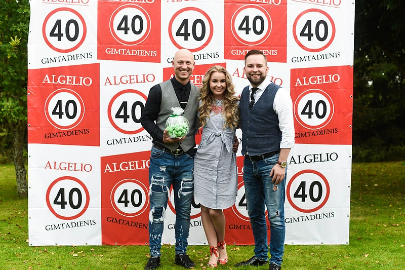 Algirdas Radzevičius jubiliejų atšventė artimųjų apsuptyje