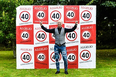 Algirdas Radzevičius jubiliejų atšventė artimųjų apsuptyje