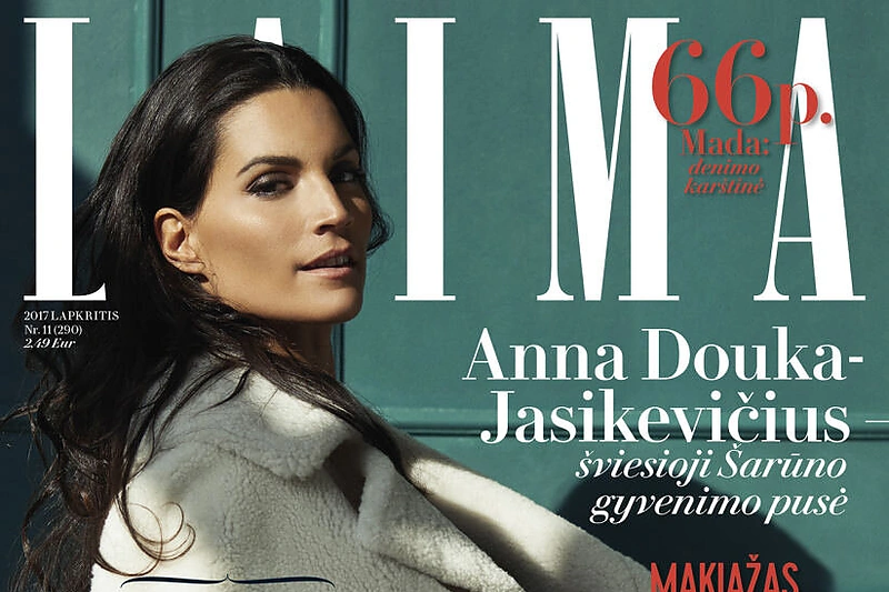 Lapkričio mėnesio „Laimos“ viršelio herojė – Anna Douka-Jasikevičius