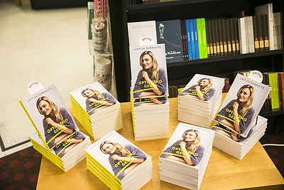 Lavijos Šurnaitės knygos pristatymo akimirkos