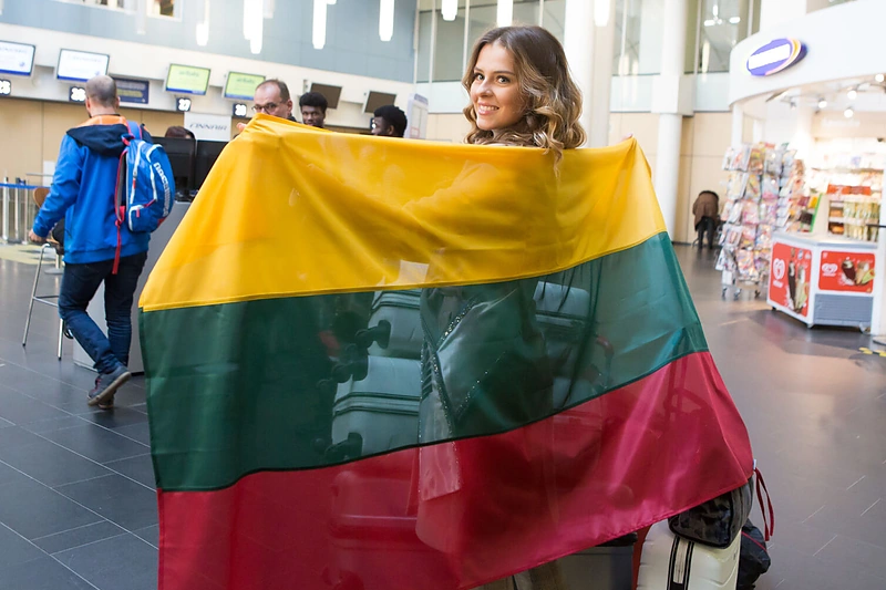 Patricija Belousova išvyko į grožio konkursą