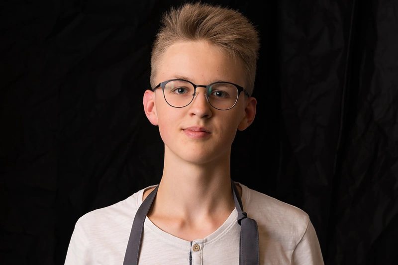 Šešiolikmetis virtuvės talentas Mantvydas Riškus: „Viskas prasidėjo nuo picos”