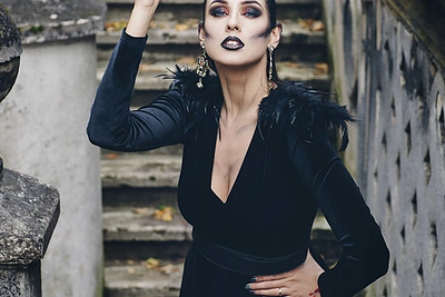 Viktorija Šaulytė įsiamžino heloviniškoje fotosesijoje