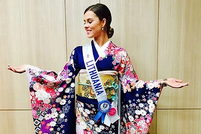 Patricija Belousova dalyvauja grožio konkurse „Miss International“