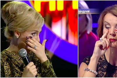 Televizijos eteryje ašaromis apsipylė Neringa Nekrašiūtė ir Inga Valinskienė