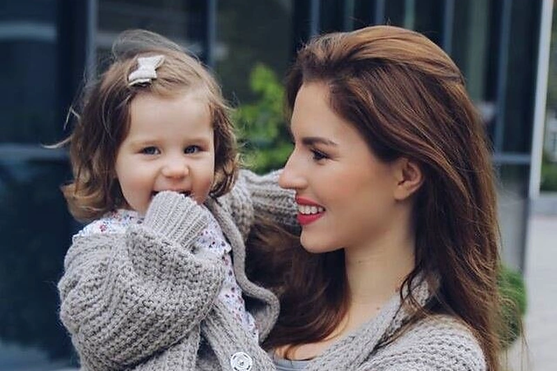 Sotera Šveikauskaitė su dukra Arete