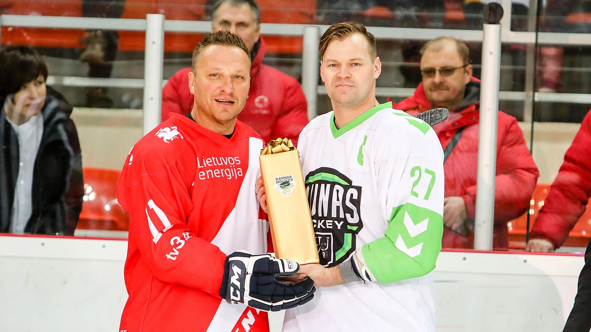 Darius Kasparaitis ir Vytautas Jagelavičius