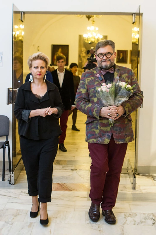 Parodos atidarymo akimirka