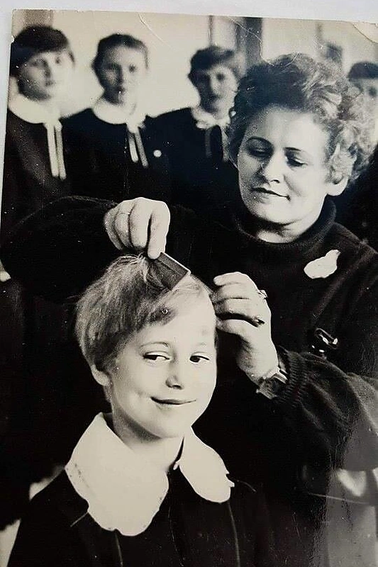 Vaida Genytė su mama