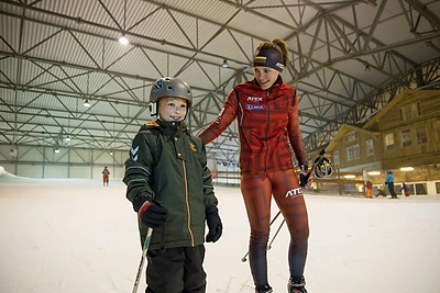 Biatlonininkė Diana Rasimovičiūtė ragina kovoti už „Išsipildymo akcijos“ herojaus Eriko svajonę