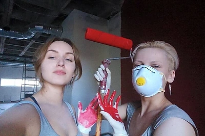 Šokių ant stulpo trenerė Ilona Radavičiūtė