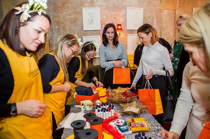„L'Occitane“ kalėdinio vakaro akimirkos