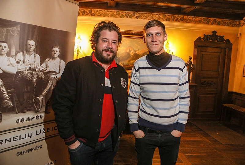 Jonas Gricius ir Šarūnas Banevičius / Eriko Ovčarenko / BNS nuotr.