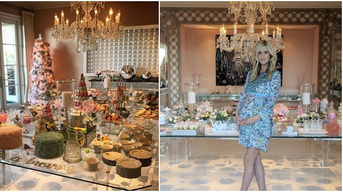 Nicky Hilton kūdikio sutiktuvių vakarėlis