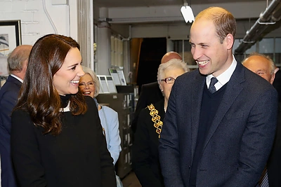 Princas Williamas su žmona Catherine