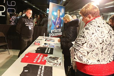 Vytauto Šiškausko koncerto akimirka