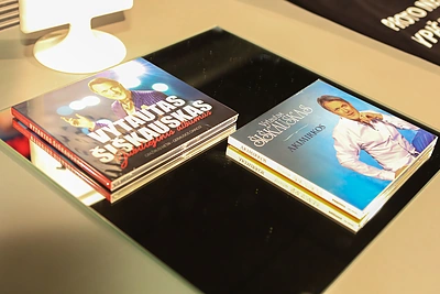 Vytauto Šiškausko koncerto akimirka