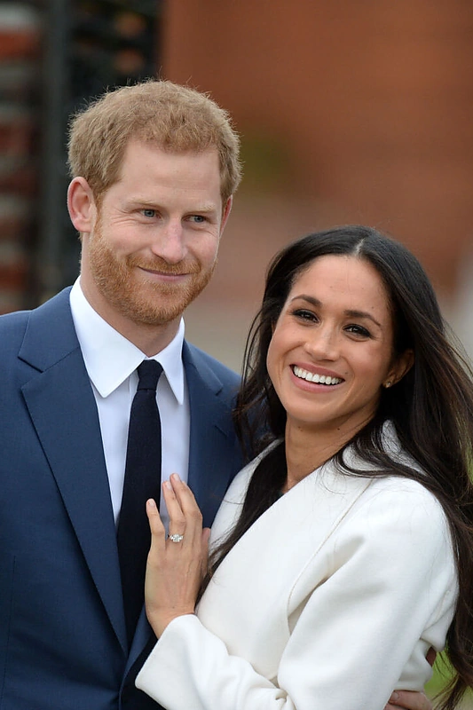 Princas Harry su sužadėtine Meghan Markle