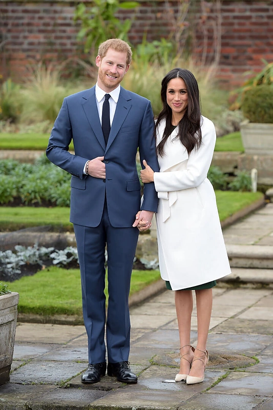 Princas Harry su sužadėtine Meghan Markle