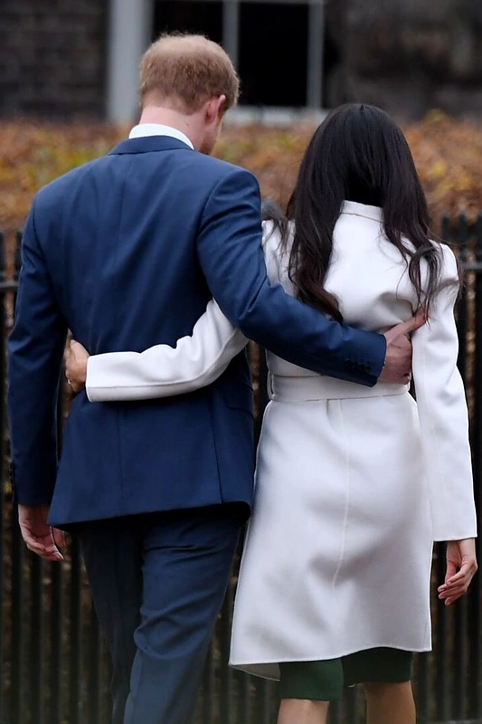 Princas Harry su sužadėtine Meghan Markle