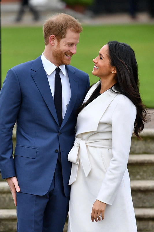 Princas Harry su sužadėtine Meghan Markle