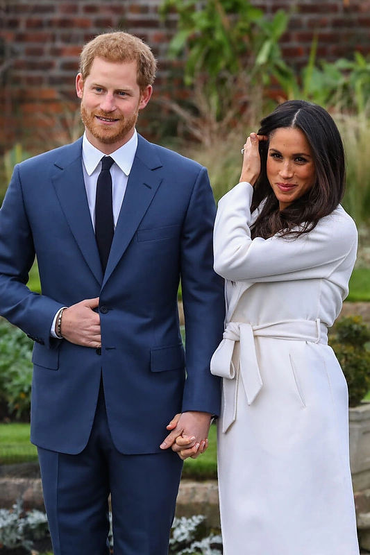 Princas Harry su sužadėtine Meghan Markle