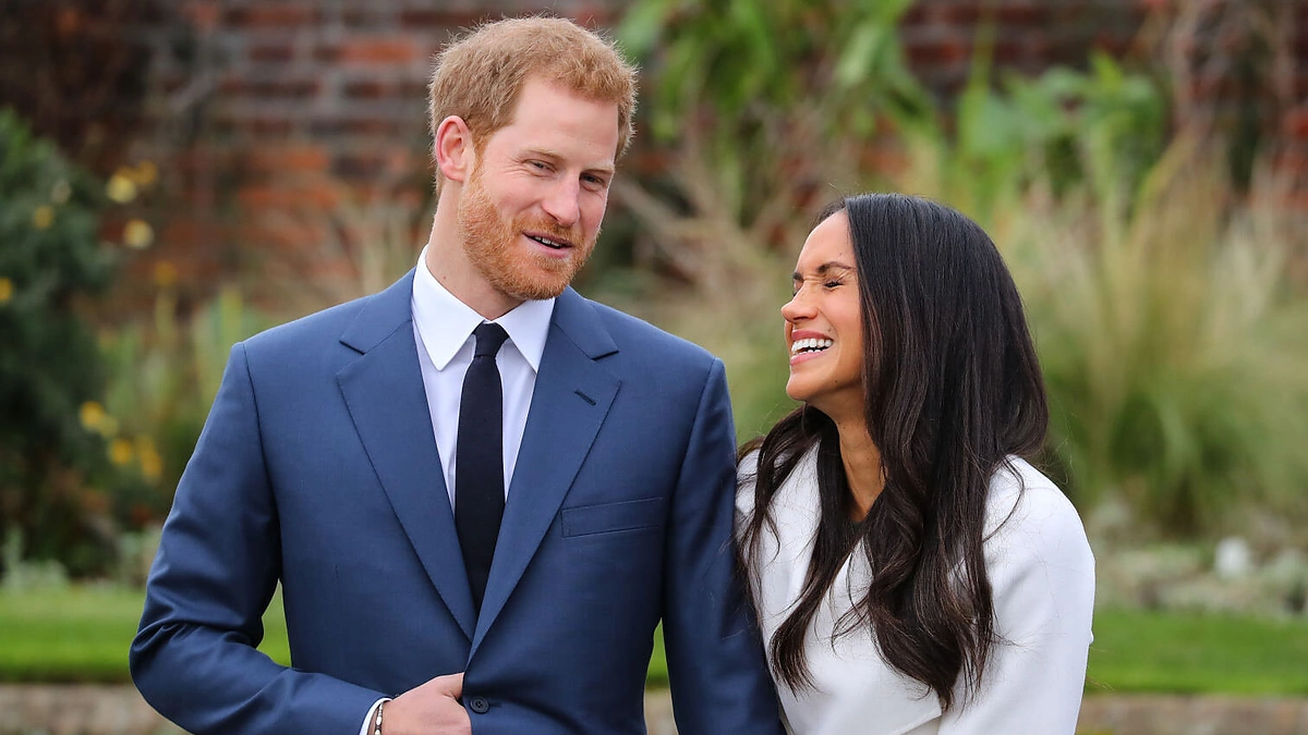 Princas Harry su sužadėtine Meghan Markle