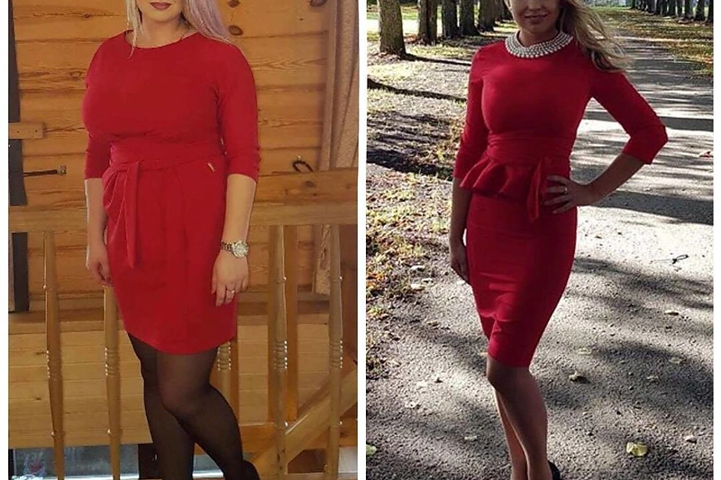 Indrės Burlinskaitės klientės Junesos pokyčiai