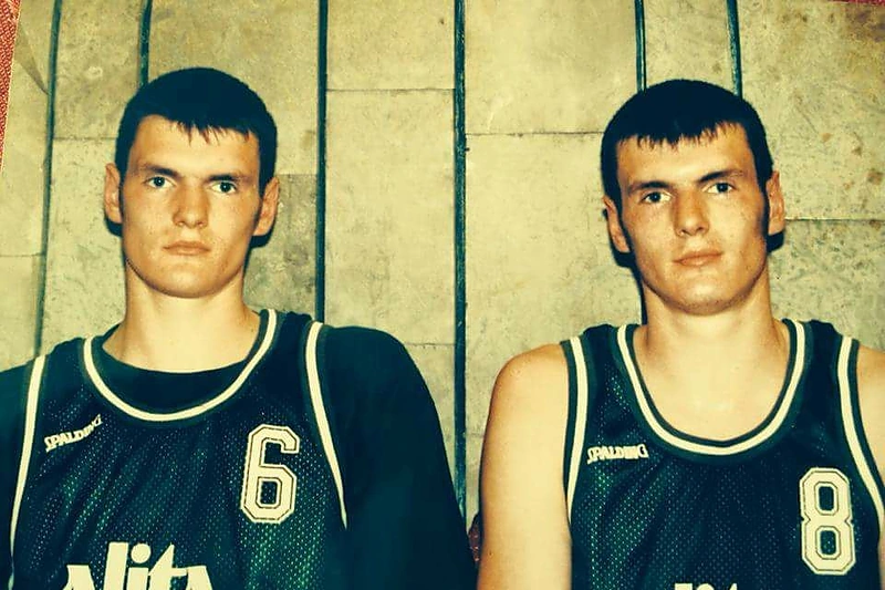 Kšištofas ir Darjušas Lavrinovičiai / LKL.lt nuotr.
