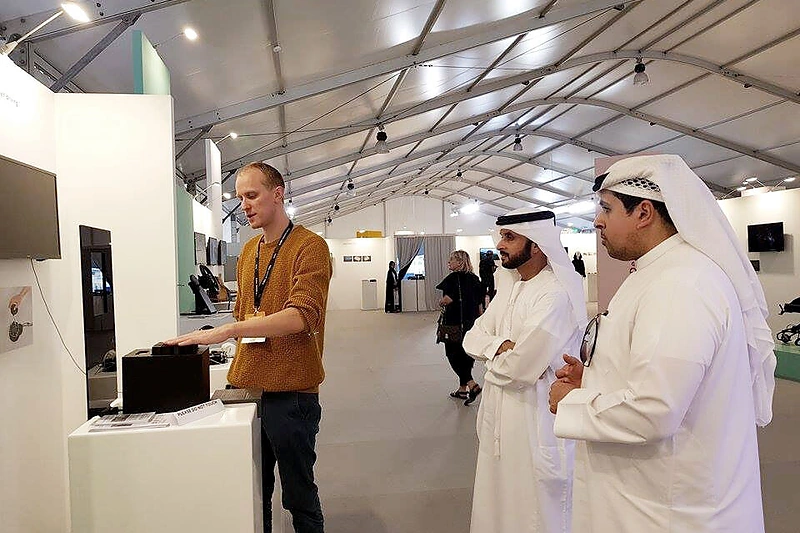 Jaunoji dizainerė Austėja Platūkytė debiutavo „Global Grad Show“ ekspozicijoje