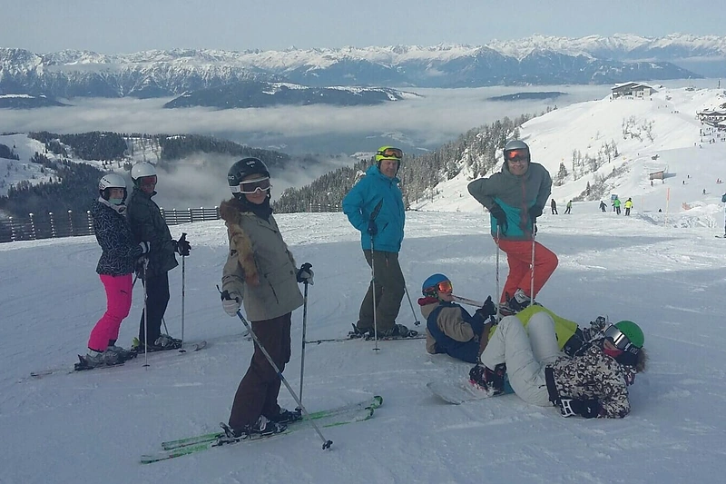 Marius Paulauskas su draugais